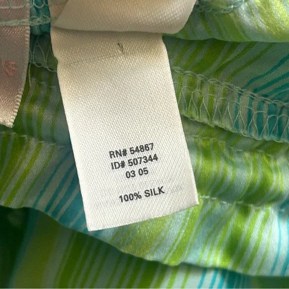 Victoria’s Secret striped silk pants - Picture 4 of 7